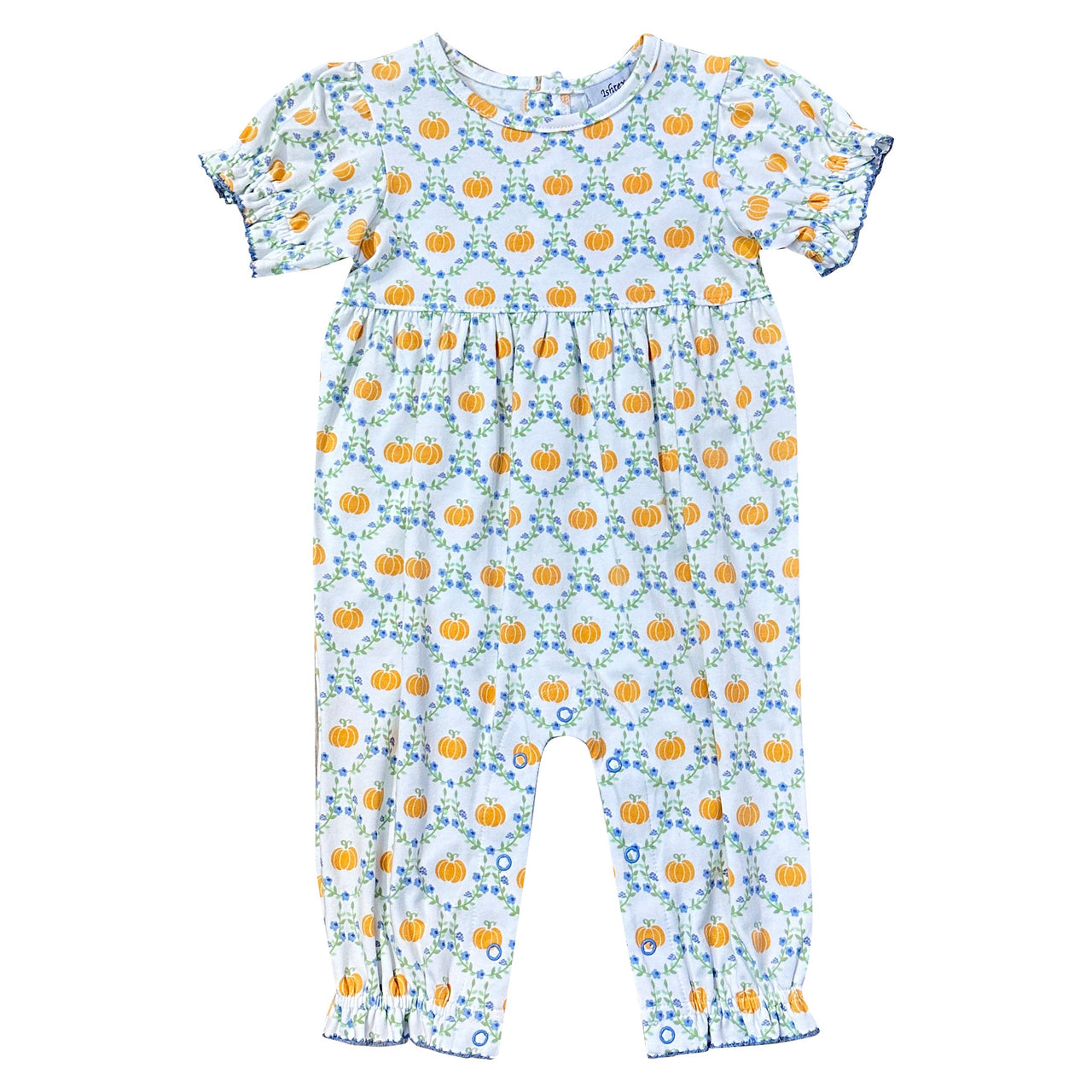 Ishtex Pumpkin Girl's Romper 4F101 5108