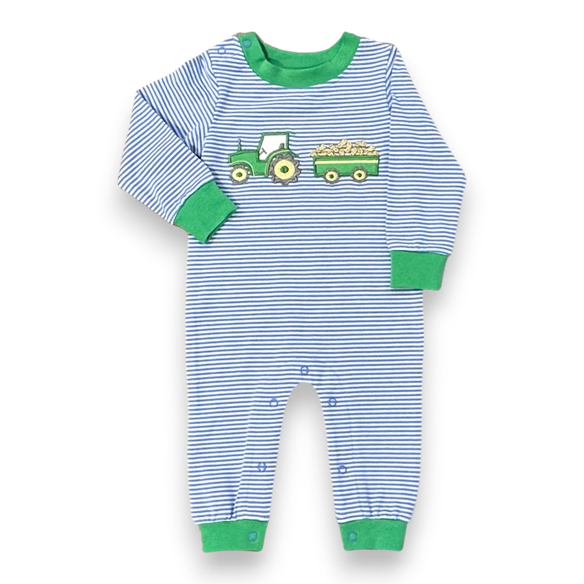 Ishtex Peanut Applique Boy's Romper 6F148 5309