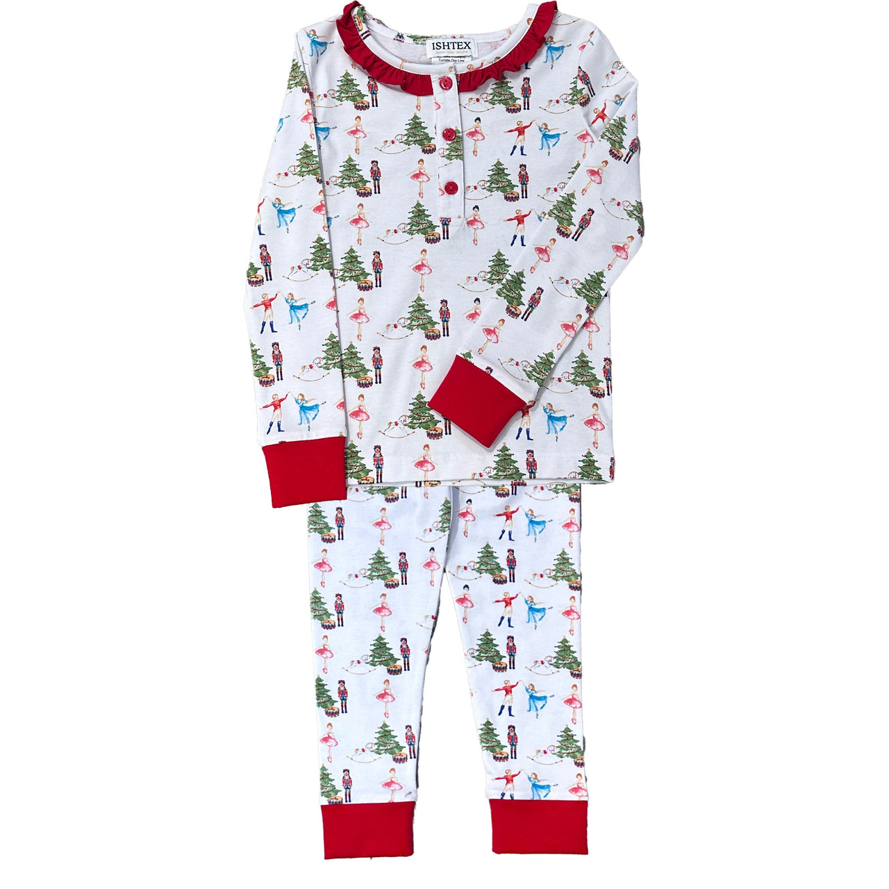 Ishtex Nutcracker Girl's PJ Set 4F157 5109