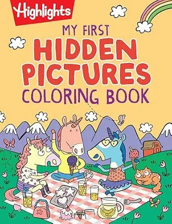Penguin My first Hidden Pictures coloring book