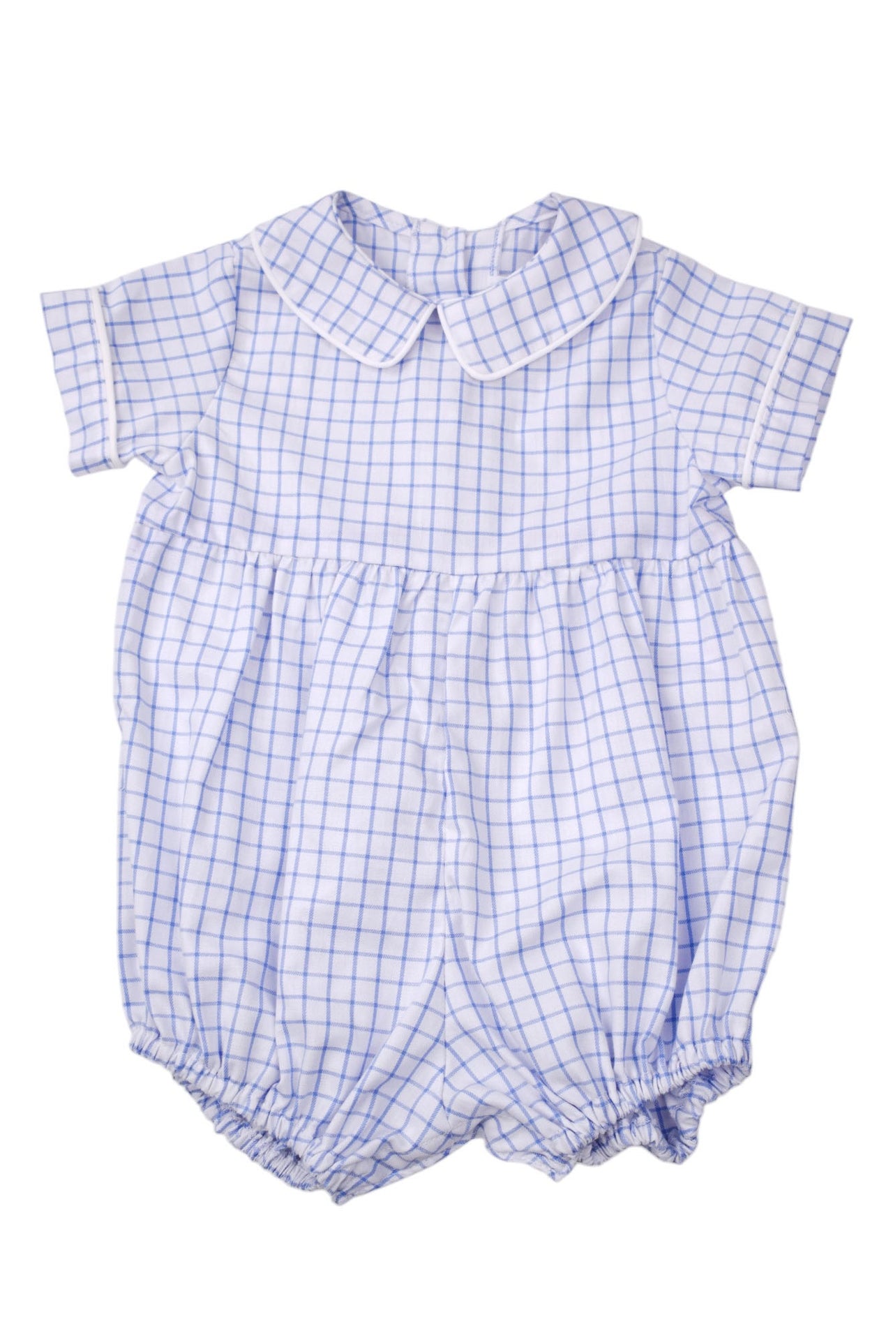 Funtasia Too Boy Bubble Blue Check 73045A-Blue 5112