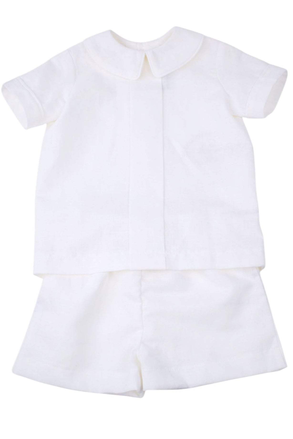 Funtasia Too White Linen Shirt/Shorts Set 73732B-WHT 5112