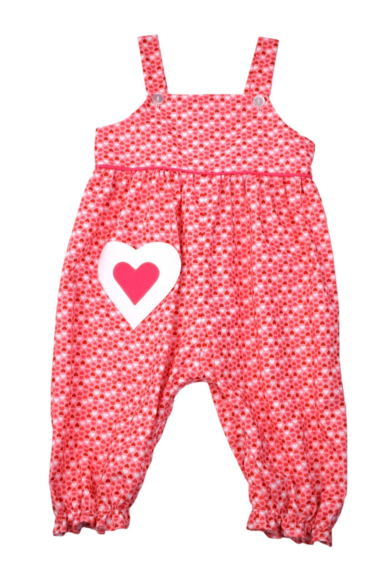 Funtasia Too Heart Print Romper 73575 5112