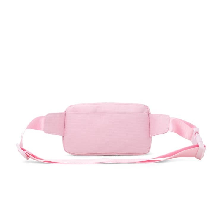 Tiny Treats Sequin Heart Crossbody Sling Bag - Pink