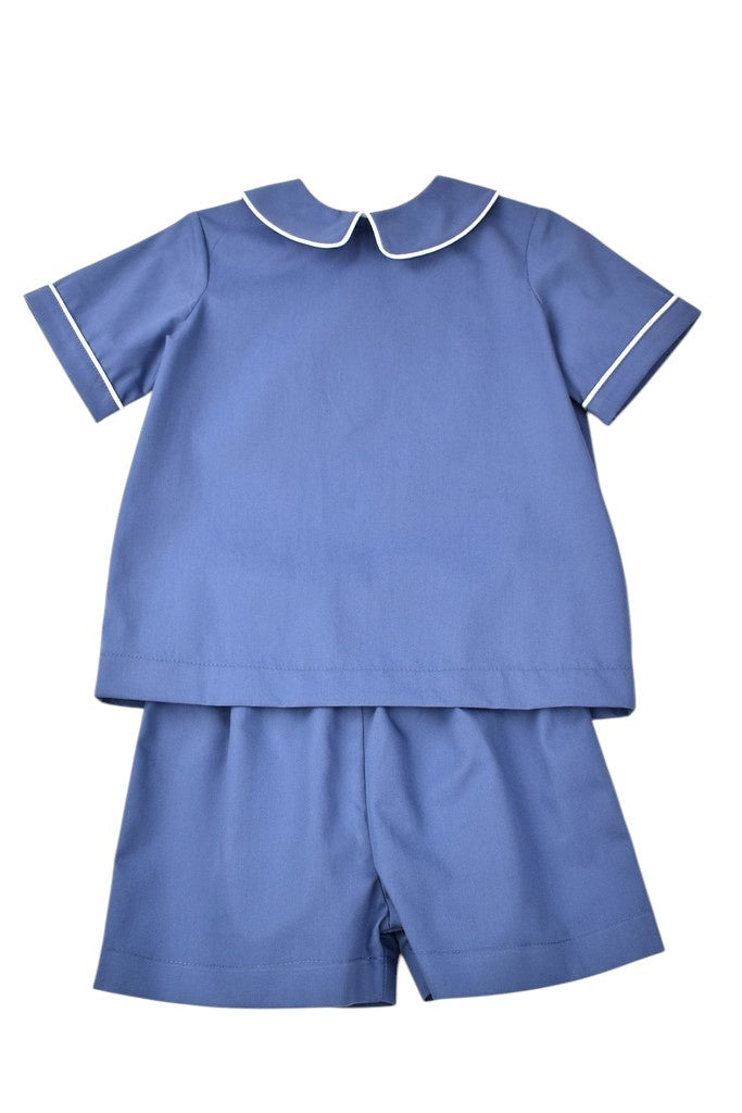 Funtasia Too Blue Boys Set Shirt & Shorts 75000B-Blue 5207