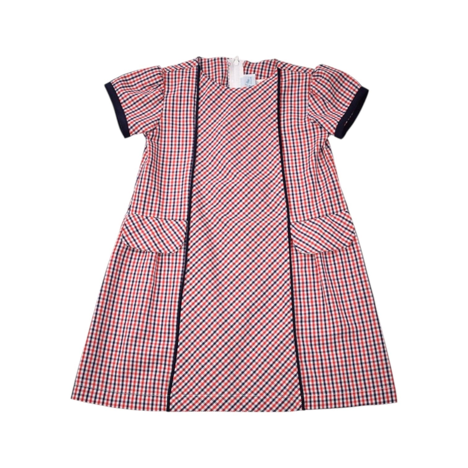 Funtasia Too Red and Navy A Line Dress 75162 5207