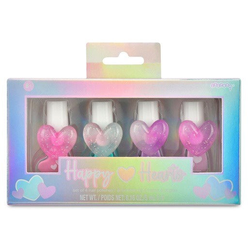 Iscream Happy Hearts Nail Polish (Set of 4)