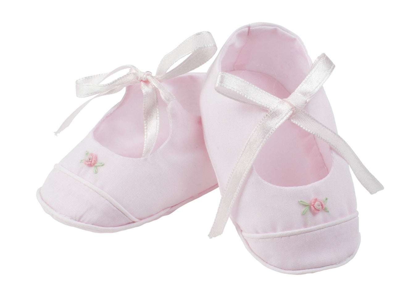 Feltman Brothers Girls Rose Garden Ribbon Booties 5901 4607