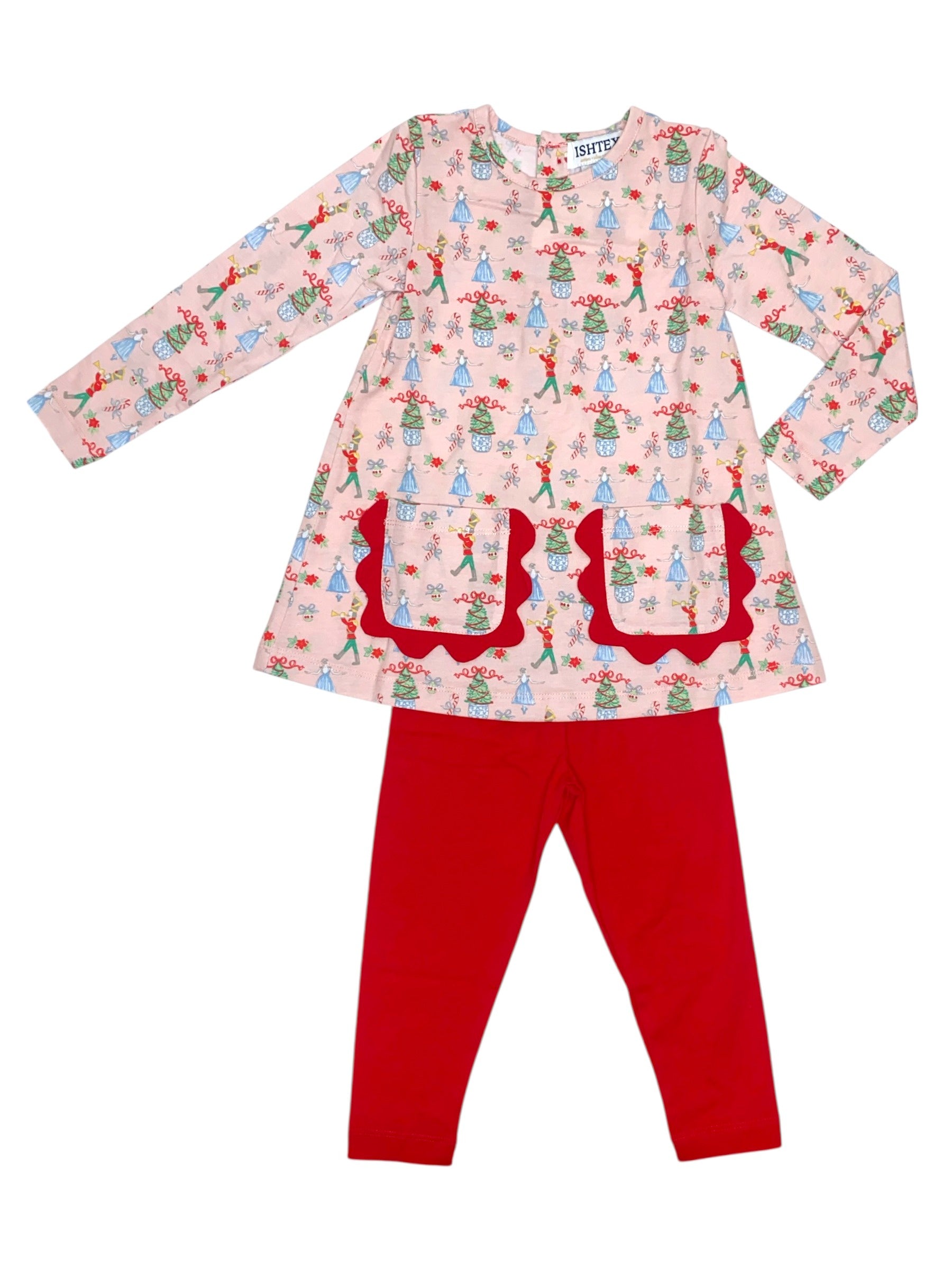Ishtex Nutcracker Girl's Legging Set 5F140 5210