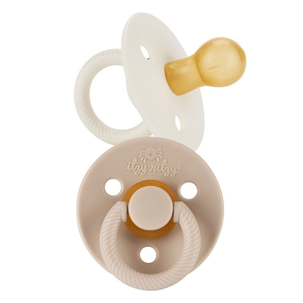 Itzy Ritzy Itzy Soother Natural Rubber Pacifier 2-Pack