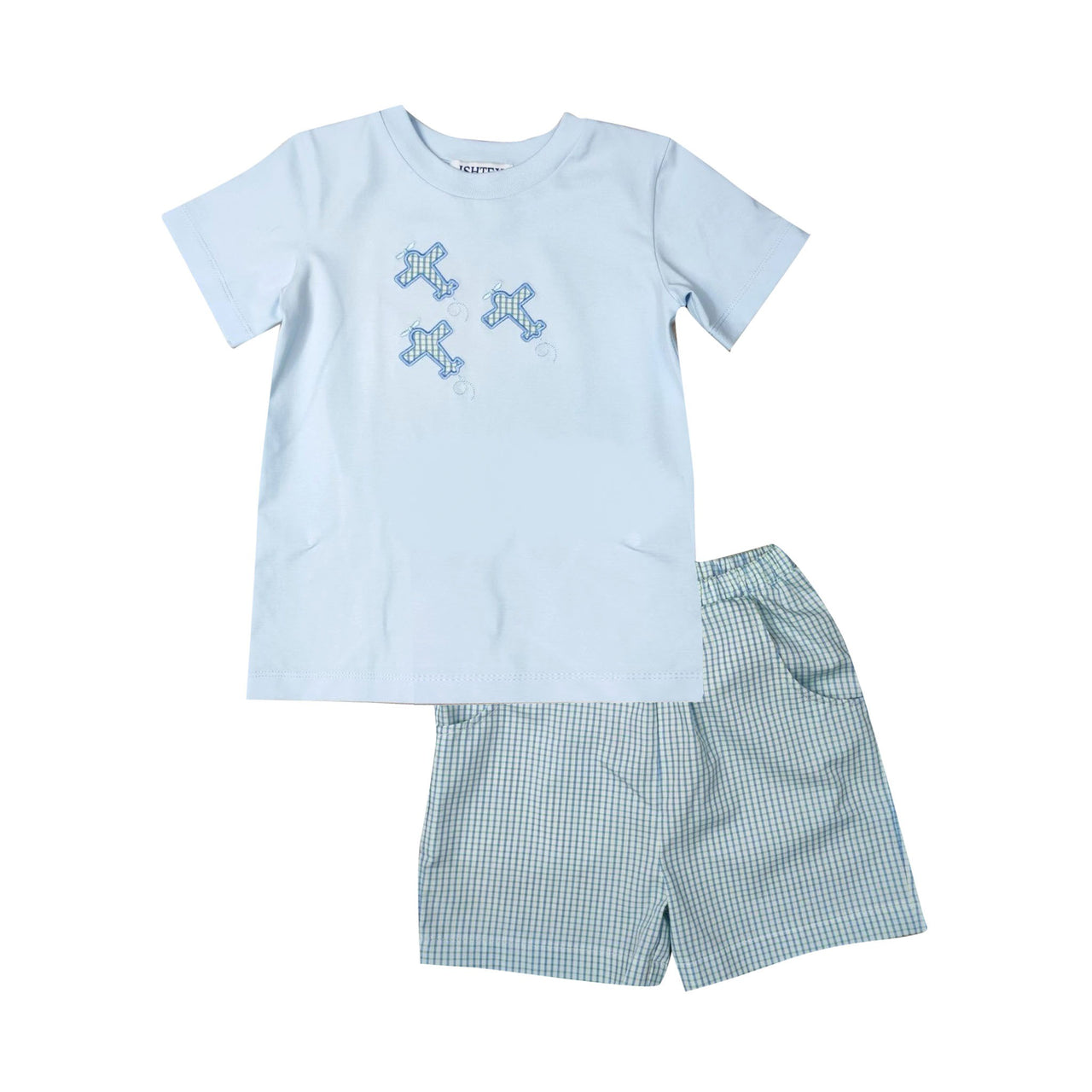 Ishtex Airplane Boy's Short Set 5S026 5202