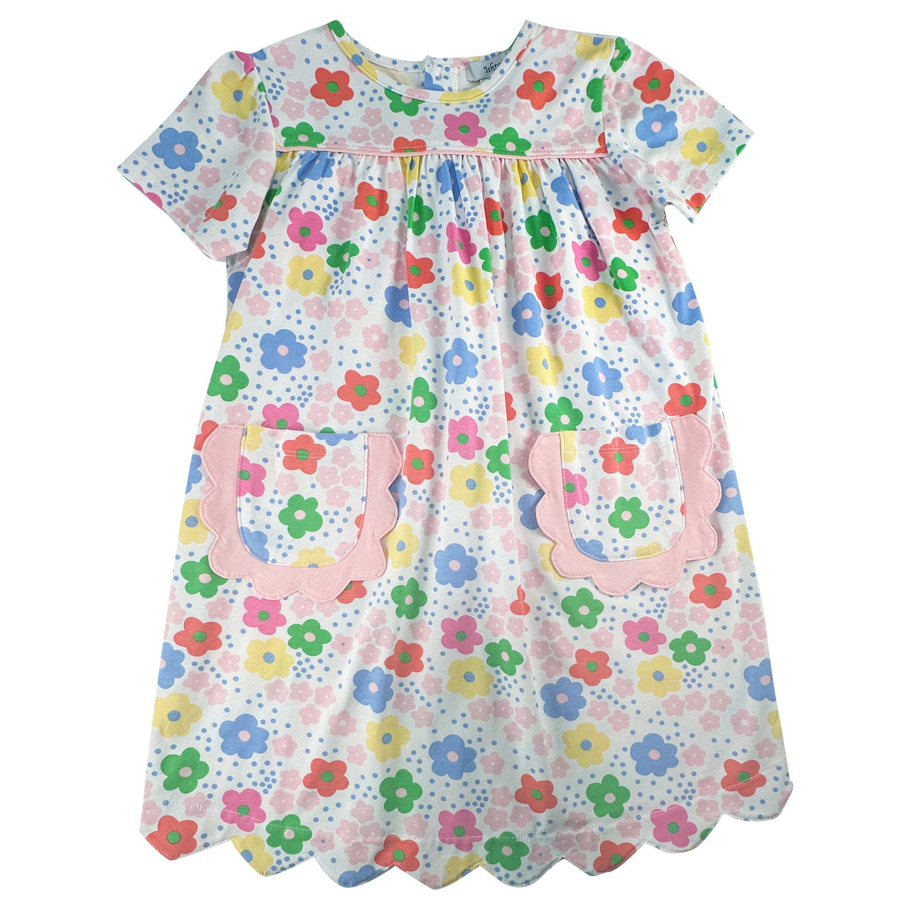 Ishtex Groovy Flower Girl's Dress 5S176 5202