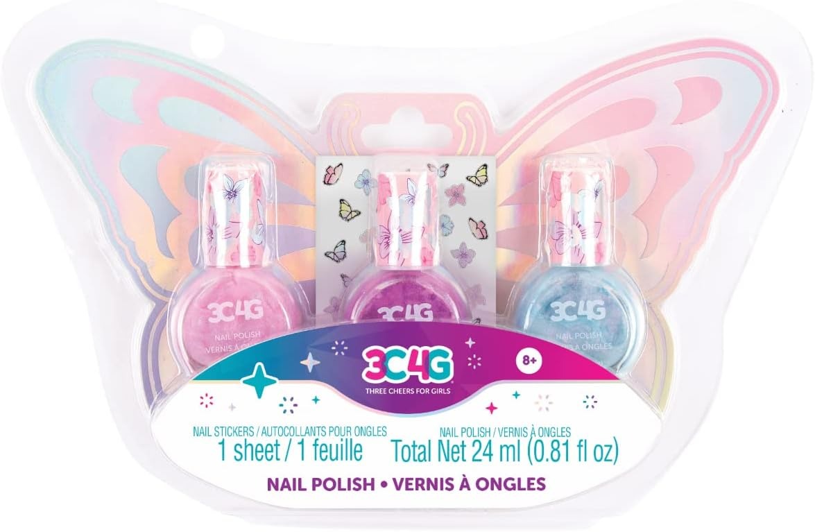 Make it Real Butterfly Nail Polish Trio