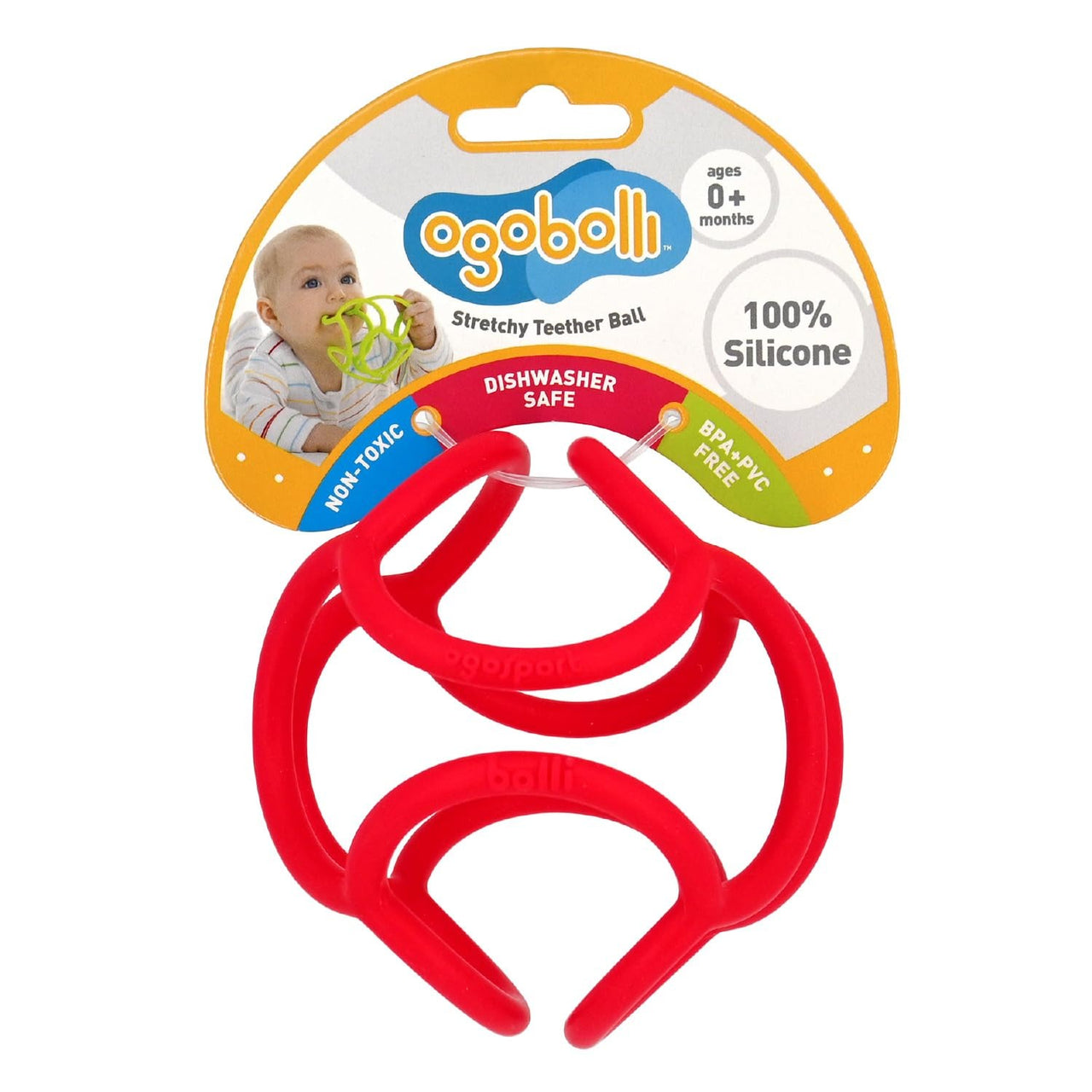 Kids Preferred ogo stretchy teether ball