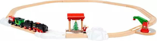 Ravensburger Brio Christmas steaming train set