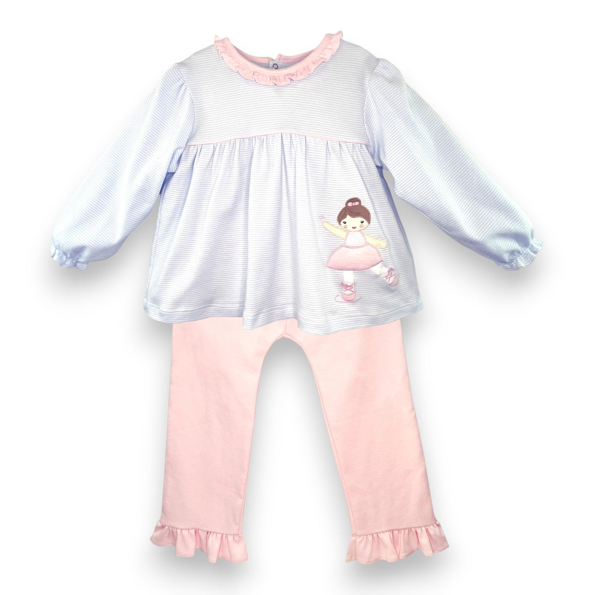 Petit Ami Girl's Ballerina Top/Pant Set 6460 5309