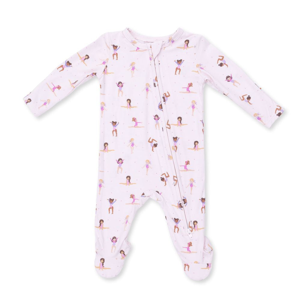 Angel Dear Tiny Tumblers 2 Way Zipper Footie 651-F26-TTB 5308