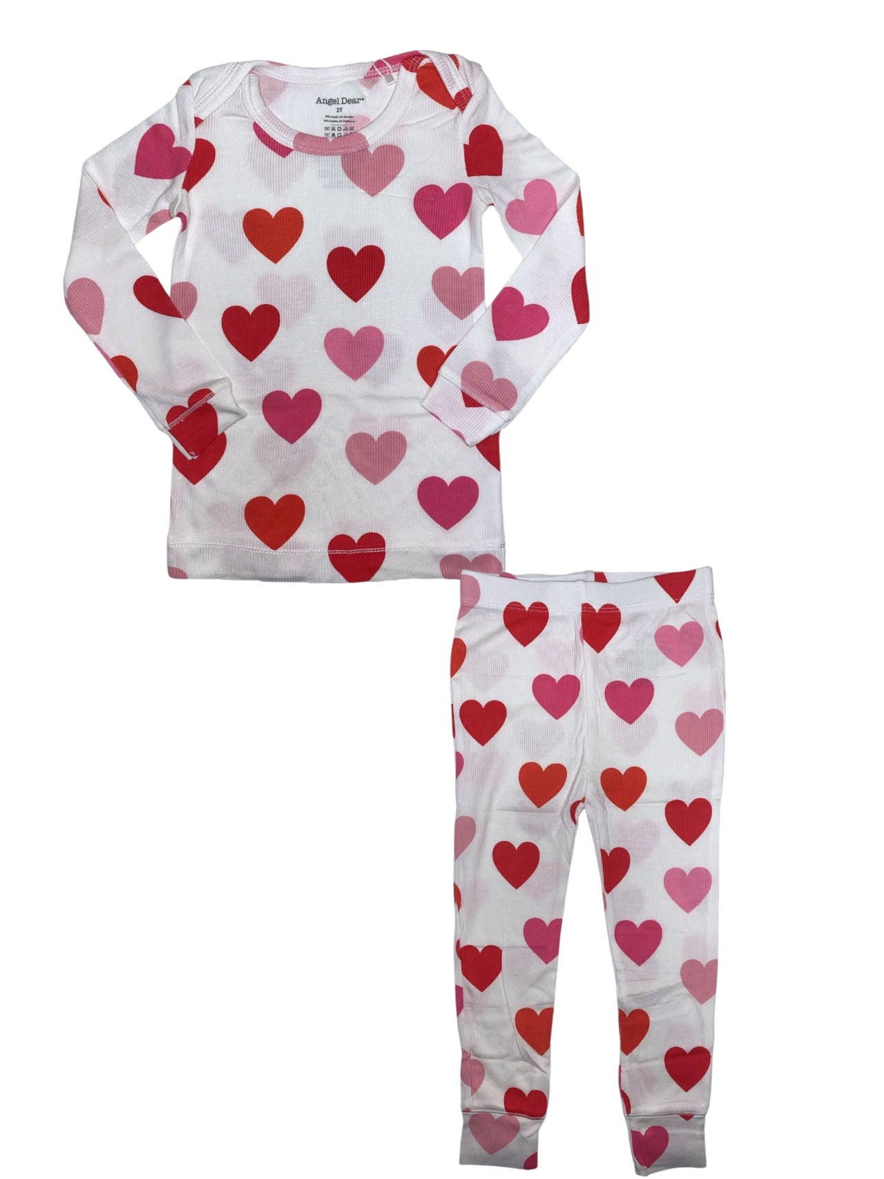 Angel Dear L/S Loungewear Set Big Hearts 5110