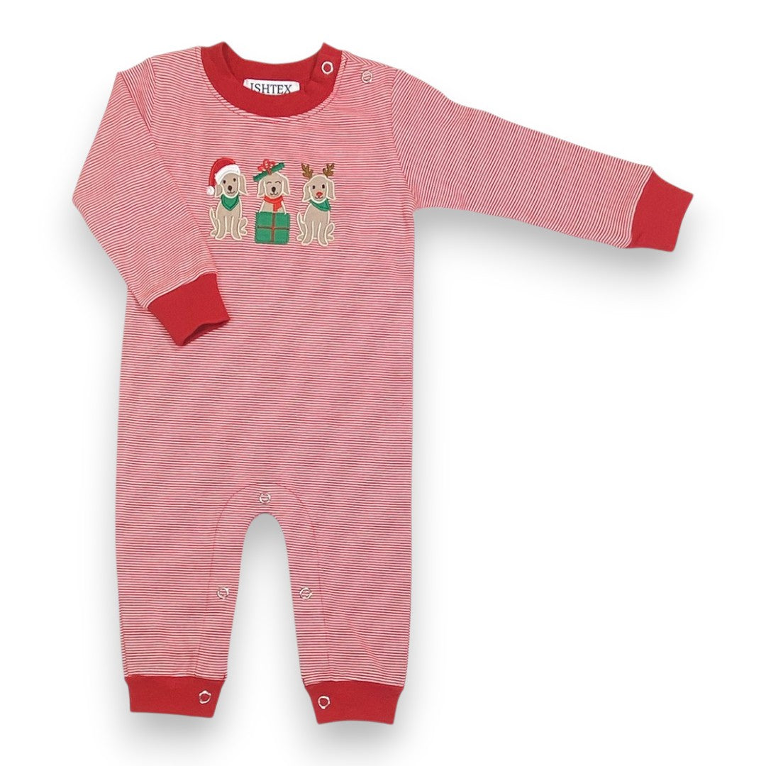Ishtex Dog Trio Boy's Romper 6F160 5309