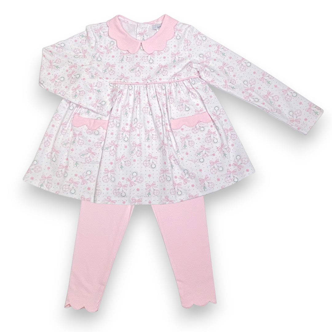 Ishtex Ornaments Girl's Legging Set 6F167 5309