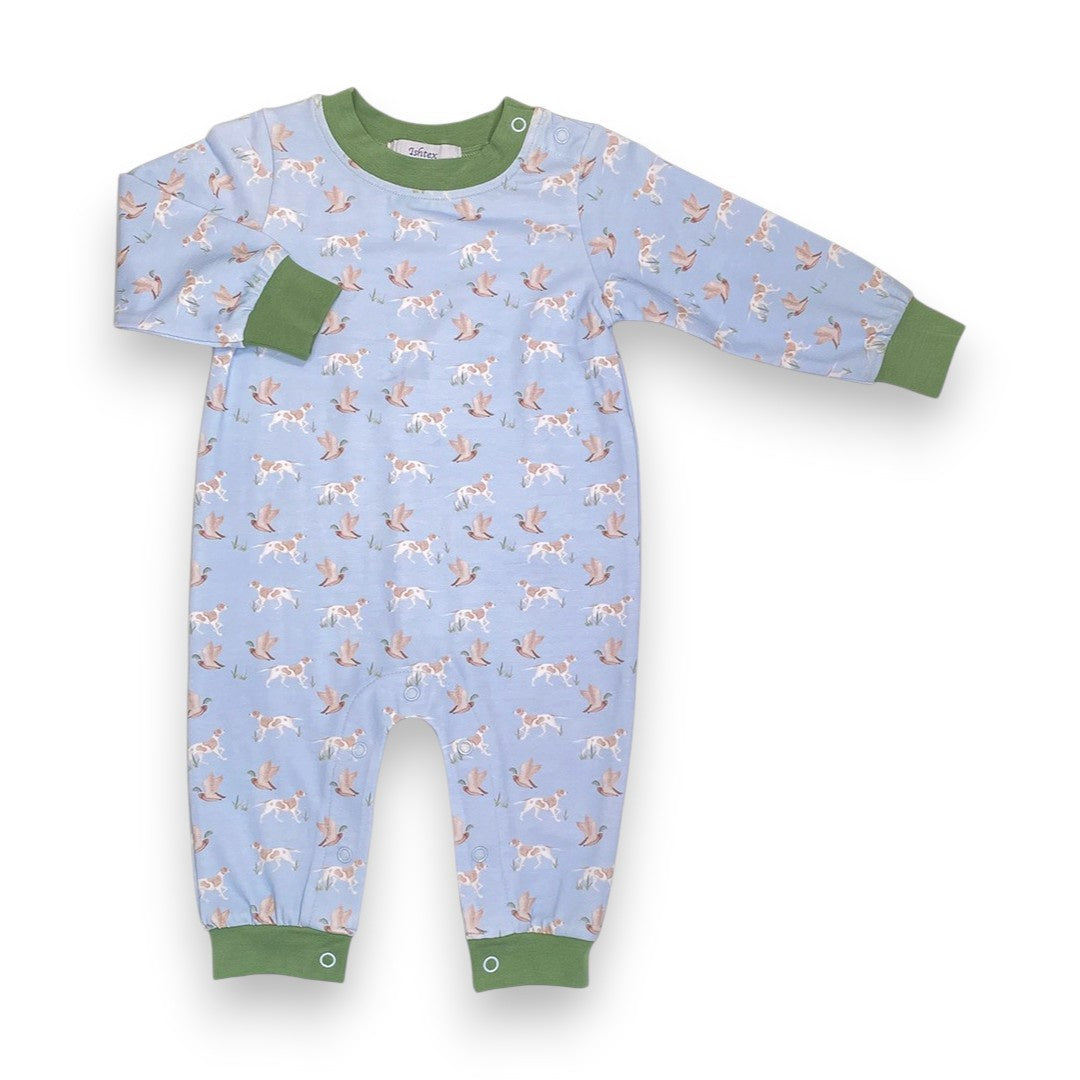 Ishtex Duck Hunt Boy's Romper 6F105 5309
