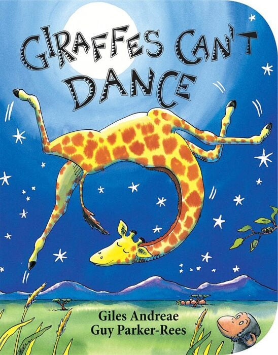 Scholastic Giraffes Can't Dance Board Book