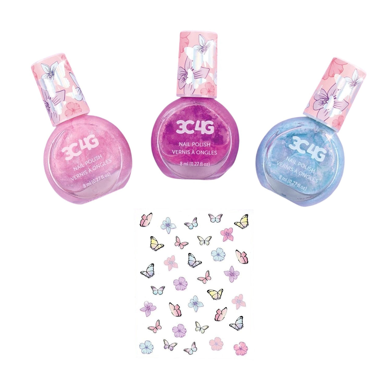 Make it Real Butterfly Nail Polish Trio