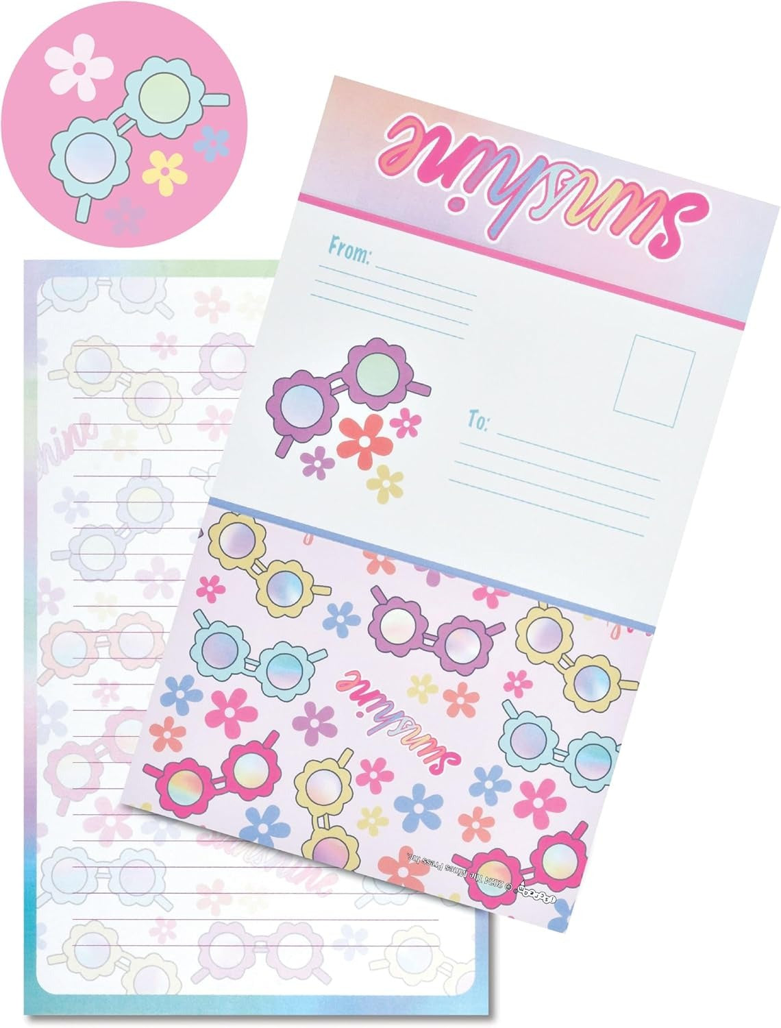 Iscream Spring Sunnies Foldover Cards