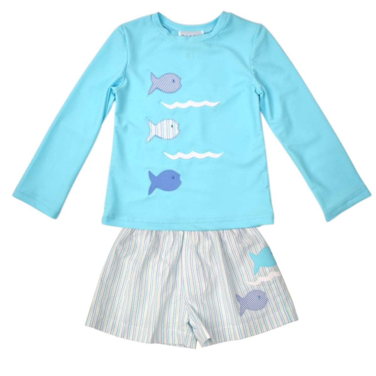 Funtasia Too Fish Rash Guard & Fish Swim Trunks 77800A/77825 5301