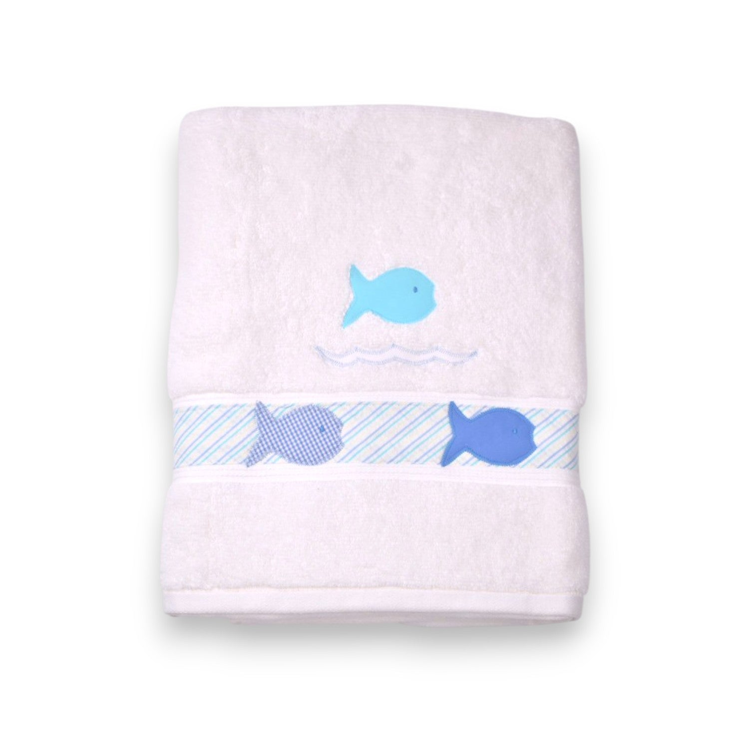 Funtasia Too Fish Towel 77875-WHT 5301