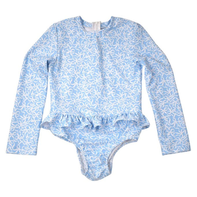 Funtasia Too Rash Guard Swimsuit Bows 78151 5212