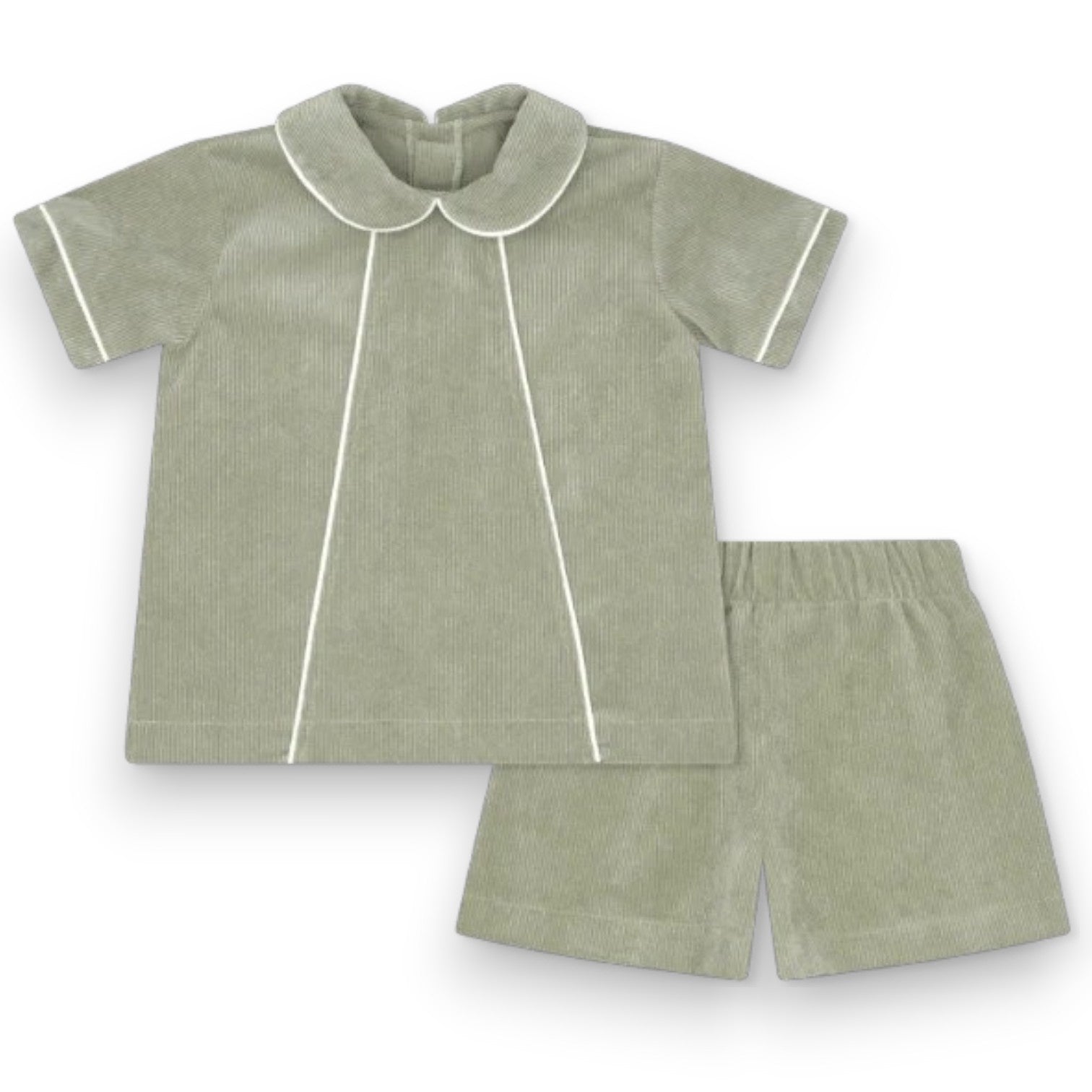 Lullaby Set Adam Short Set Sweetgrass Corduroy 5307