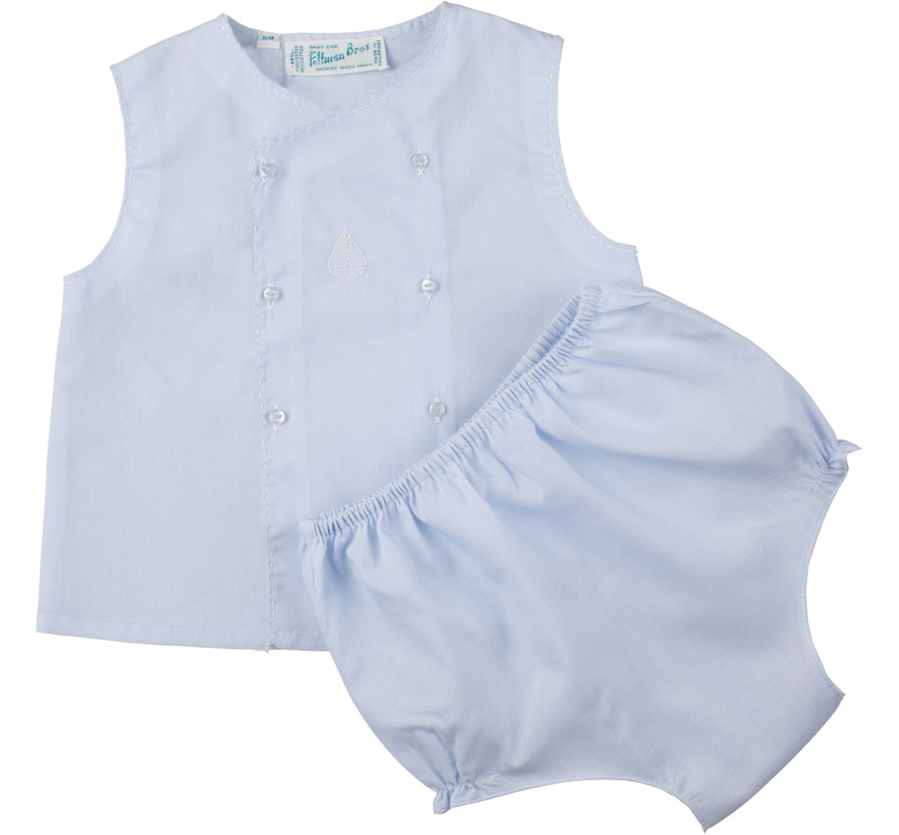 Feltman Brothers Boys Sailboat Diaper Set 803 4802