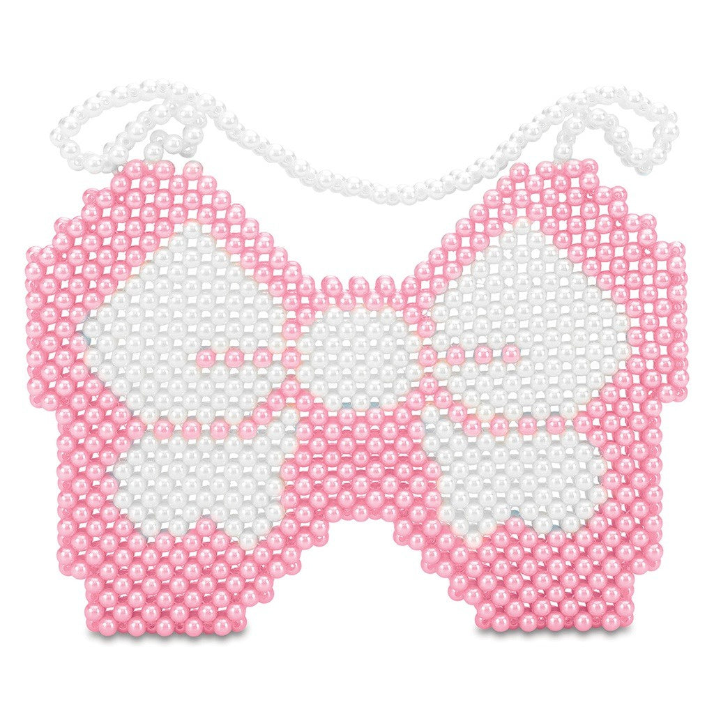 Iscream Bow Beaded Crossbody Bag