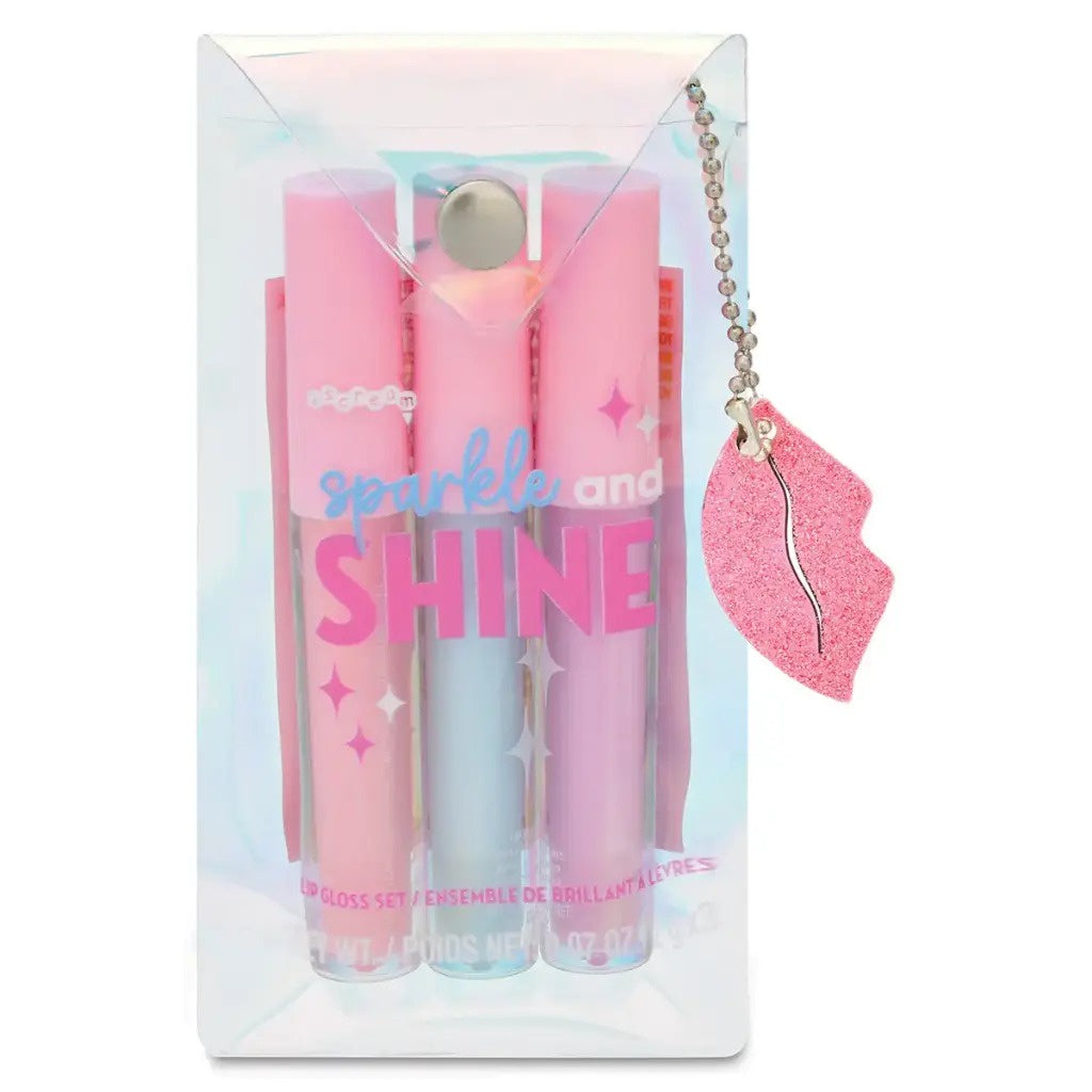 Iscream Sparkle & Shine Lip Gloss (Set of 3)