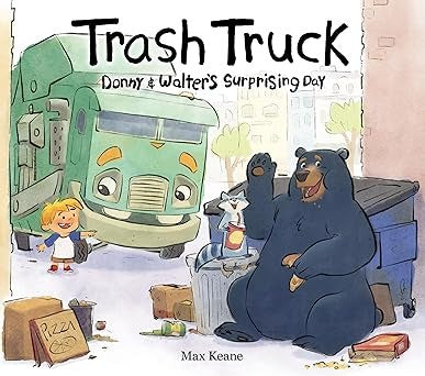 Harper Collins Trash Truck Donny & Walter's Surprising Day