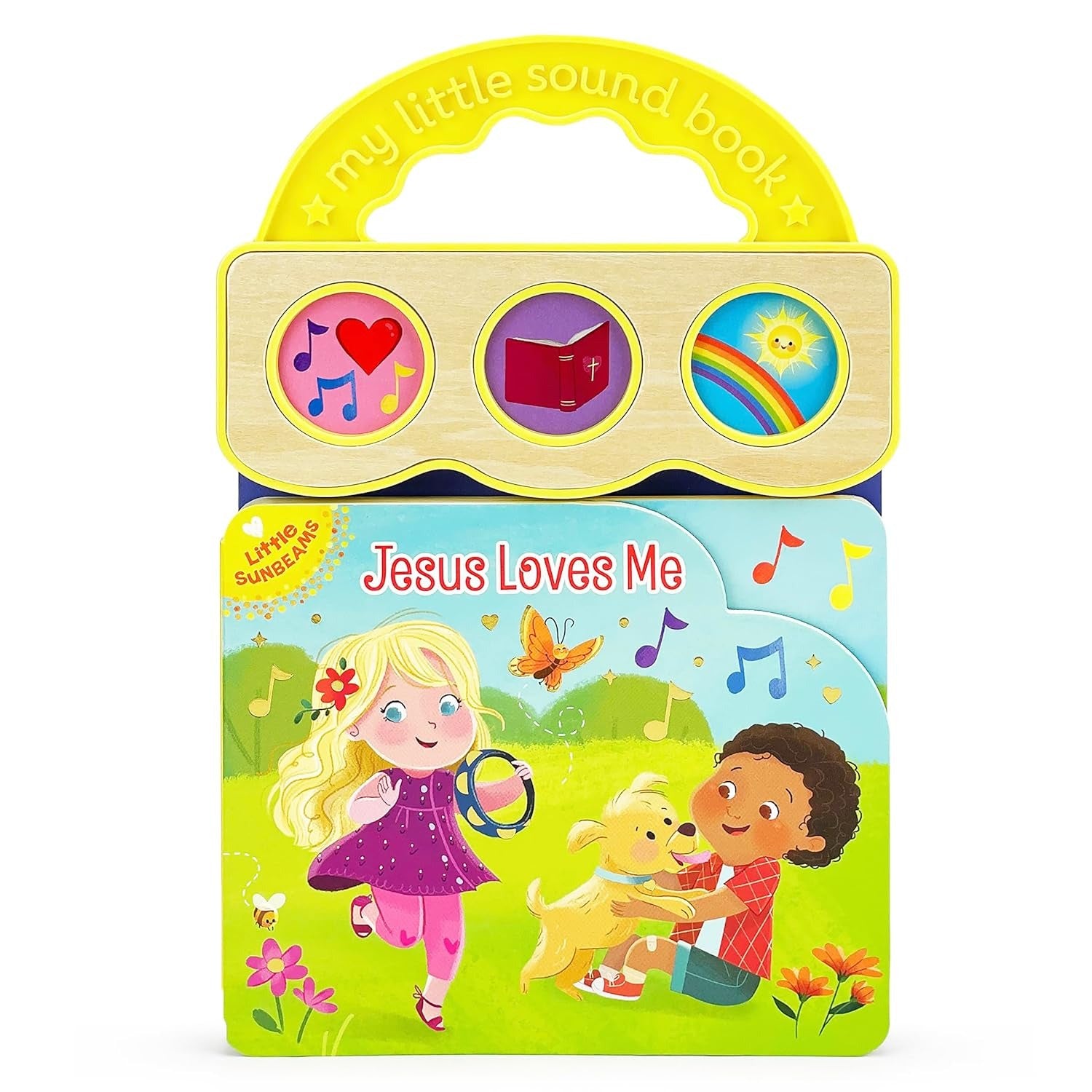 CottageDoorPress Jesus Loves me 3 button