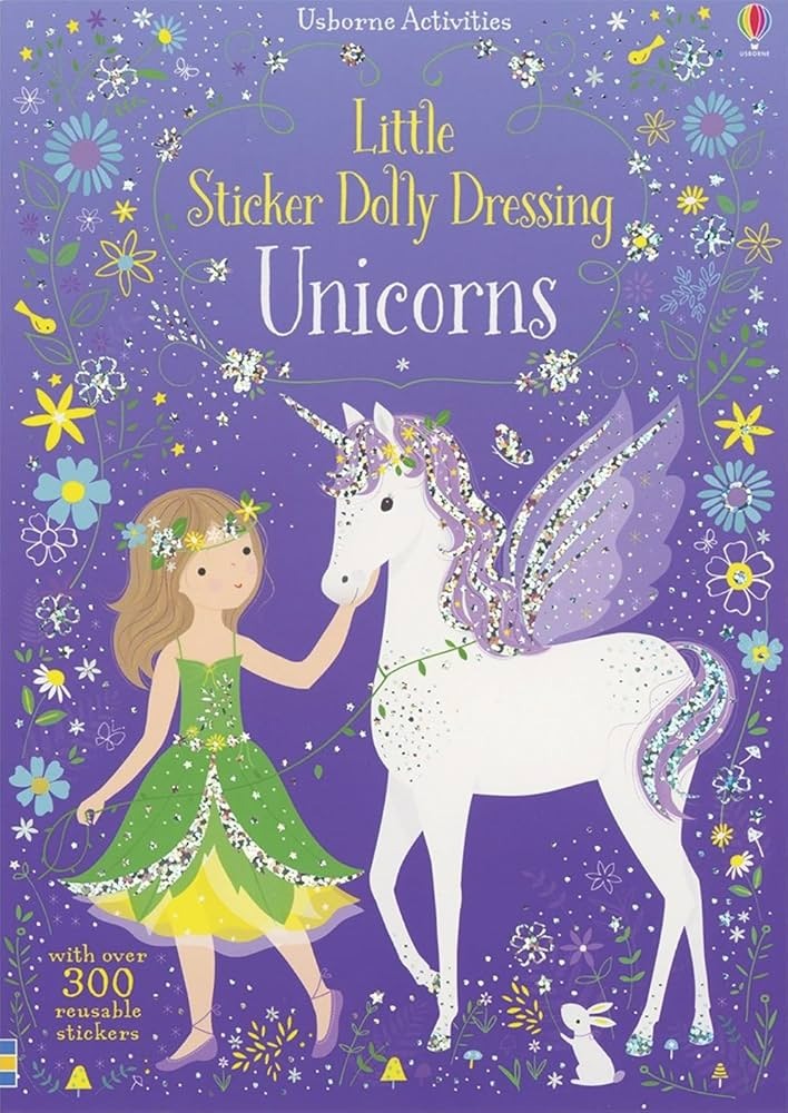 Usborne Little Sticker Dolly Dressing Sticker Books