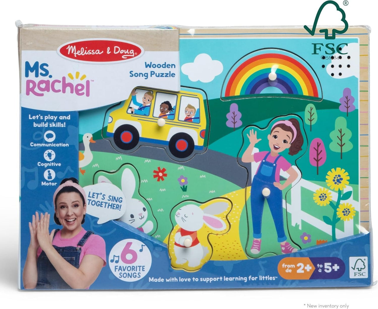 Melissa & Doug Ms Rachel song puzzle