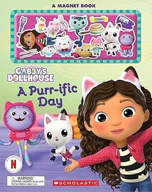Scholastic Gabby's Dollhouse A Purr-ific Day Mag