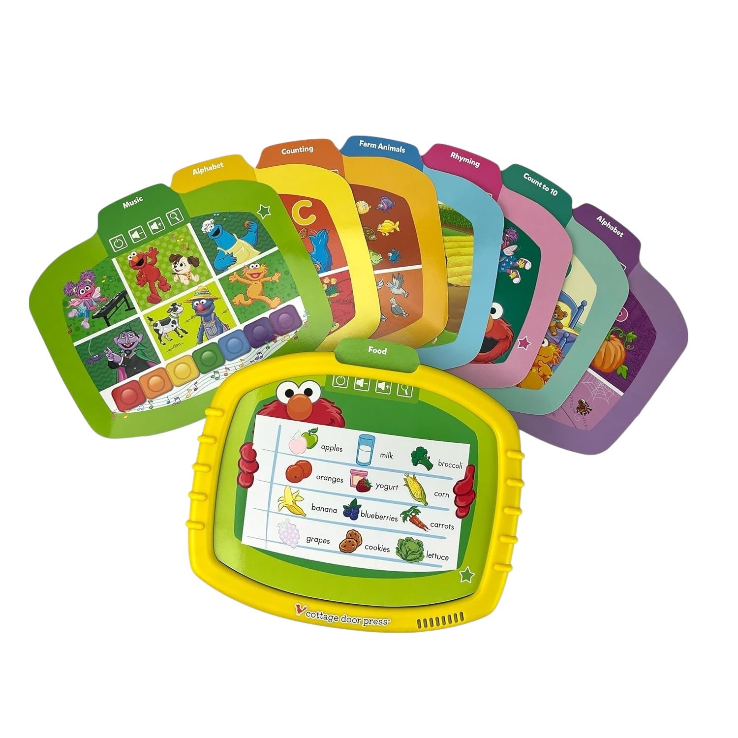 Cottage Door Press Sesame Street Early Learning Act pad