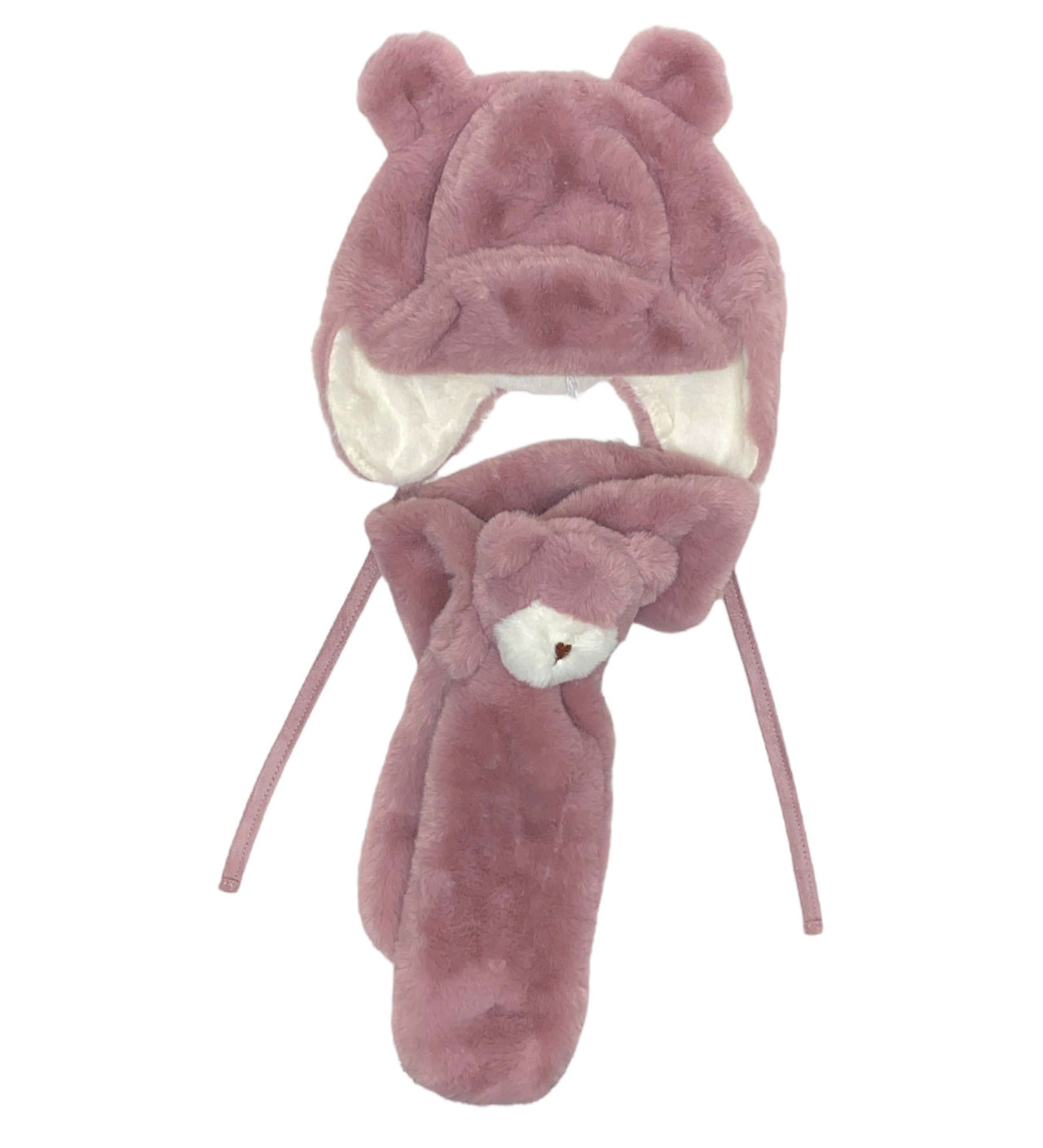 Mayoral Fur Hat & Scarf Set 10020 5208