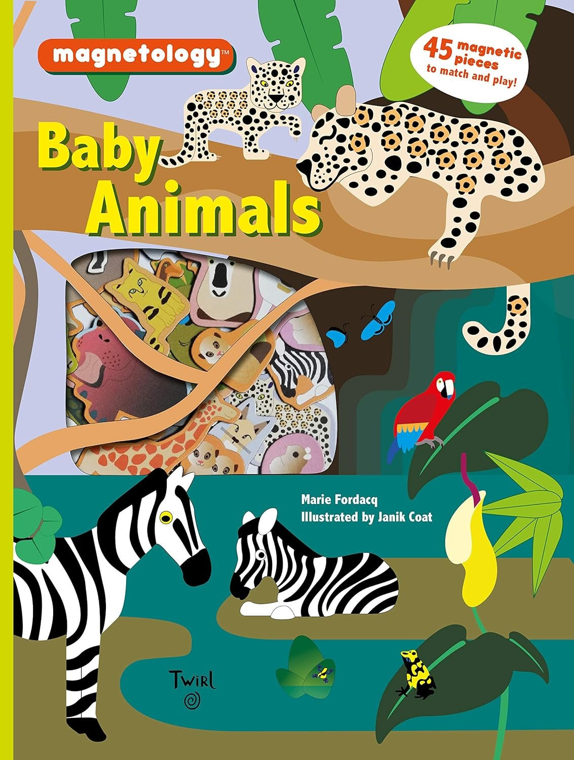 Chronicle Books Magnetology Baby Animals Book