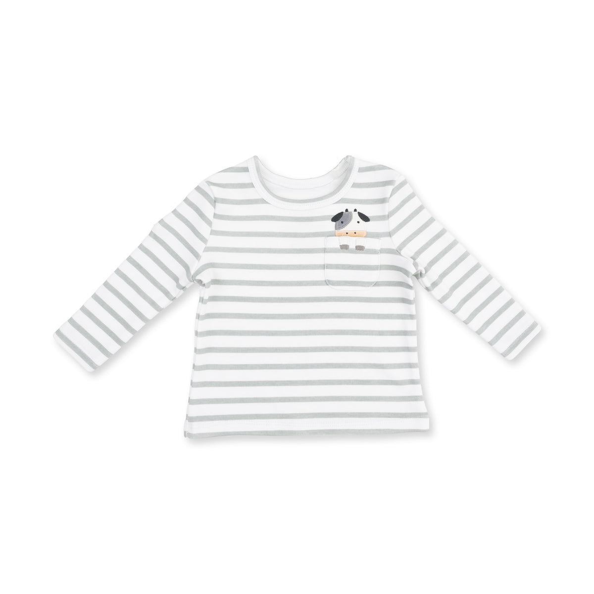 Angel Dear Cows Blue Long Sleeve Uni Shirt 945-F26-CWB
