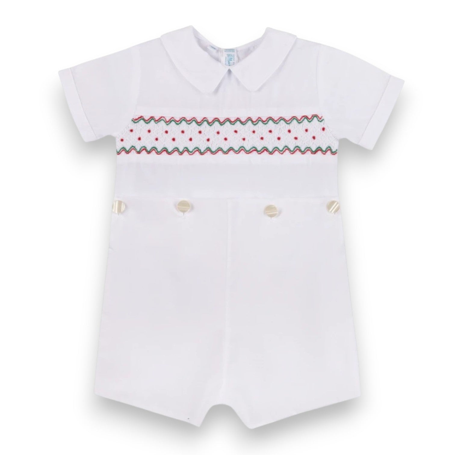 Feltman Brothers Holiday Wave Smocked Bobby Suit 97517 5308