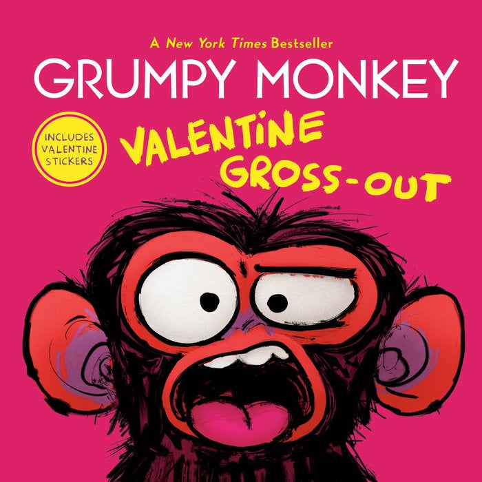 Penguin Grumpy Monkey Valentine Gross-Out