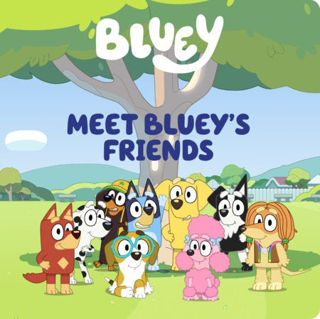 Penguin Meet Bluey's Friends