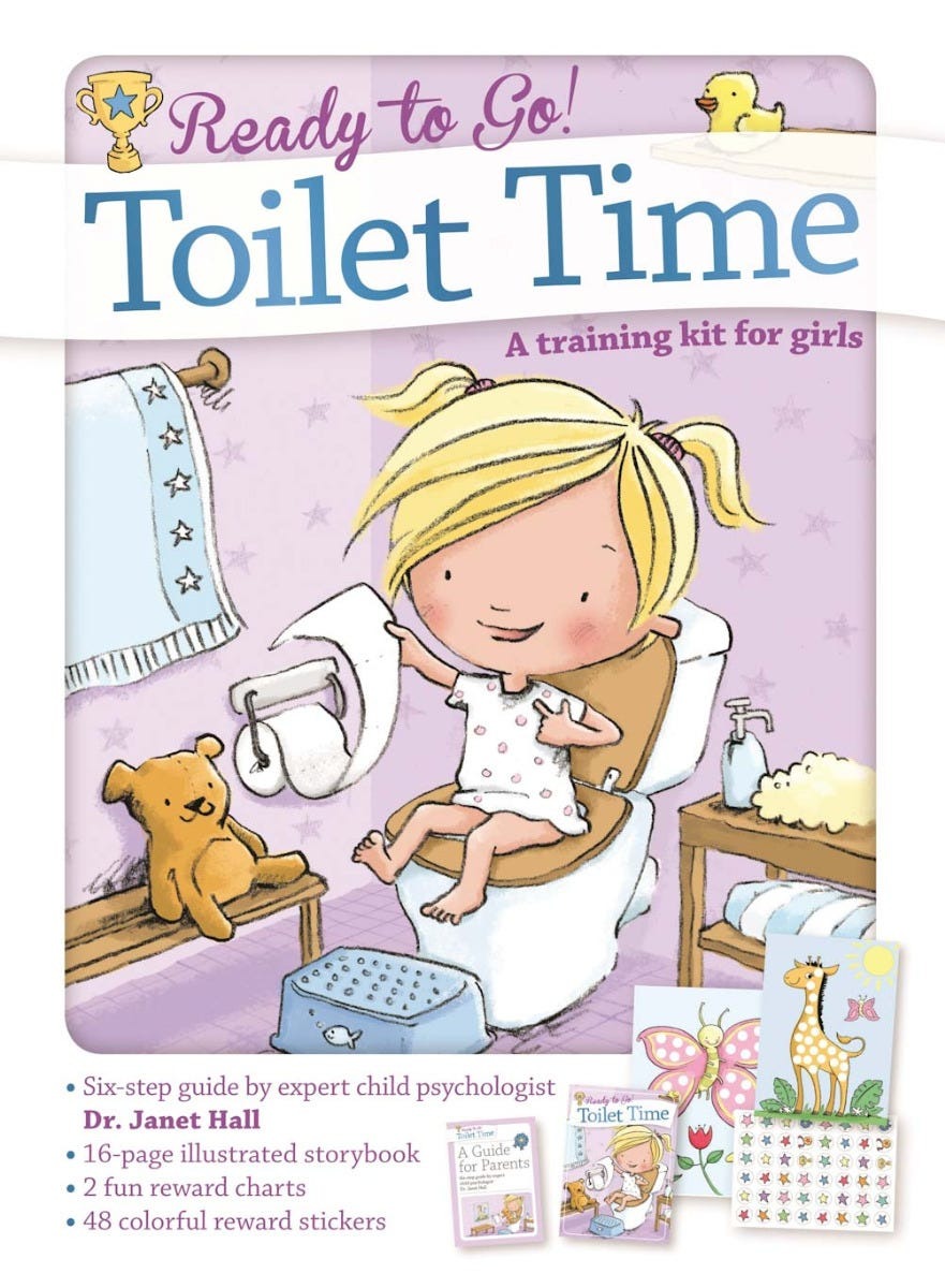 Sourcebooks Toilet Time: A Potty Training Kit