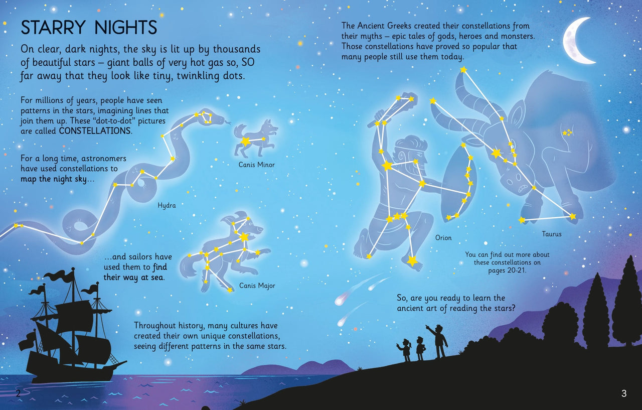 Usborne Stargazing book