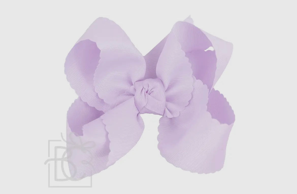 Beyond Creations Huge (XL) Scalloped Edge Bow w/knot